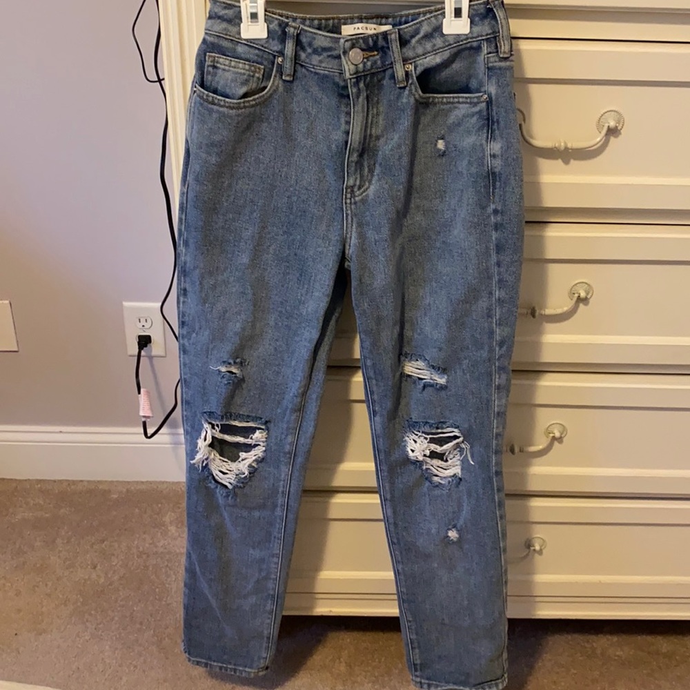 Blue Mom Jeans